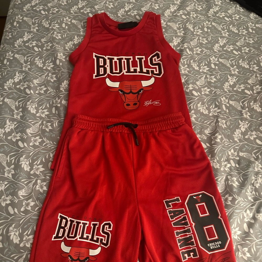 NBA Red Apparel with Logo